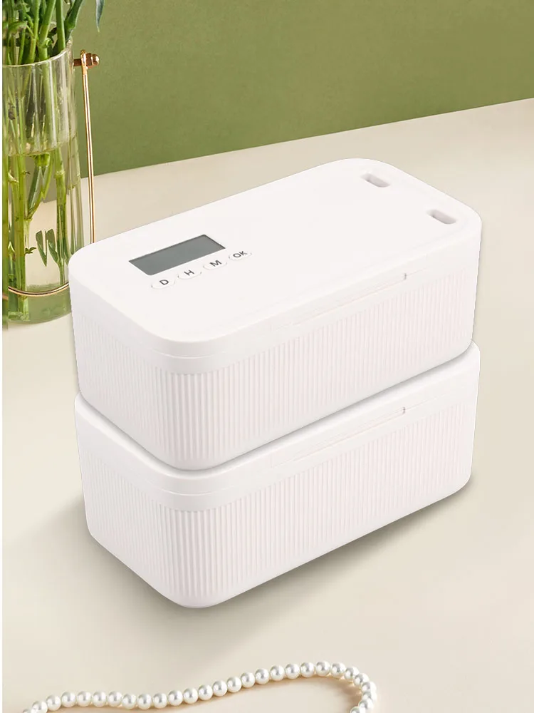 Boîtes de verrouillage à minuterie, conteneur électronique verrouillable, téléphones multifonctions, Cigarettes, articles personnels, fichiers, articles, stockage sécurisé
