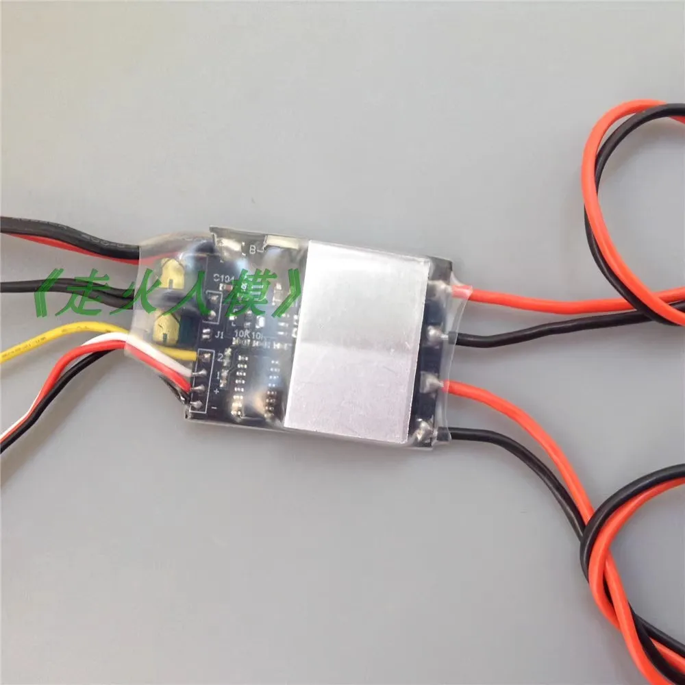 20Ax2 Speed Differential Boat RC Model 2S-4S Dual-Channel Unidirectional Brushed ESC Built-in Mixed Control Overheat Protection