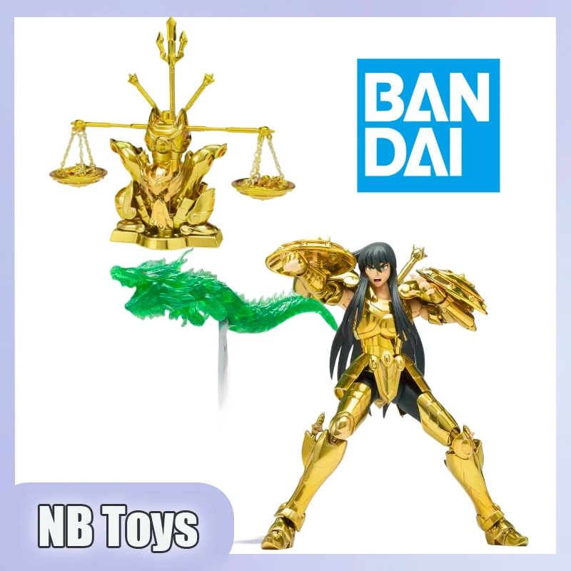 

New Bandai 100% Original BANDAI Saint Soul Limited Saint Cloth Myth EX Libra Purple Dragon Successor Collection Gift Toy