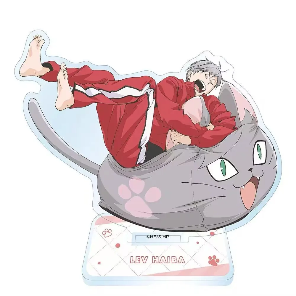 배구 소년 애니메이션 아크릴 스탠드 TOHO 데스크탑 장식품 장난감 피규어 홀더 남성과 여성 생일 선물 크리스마스 선물