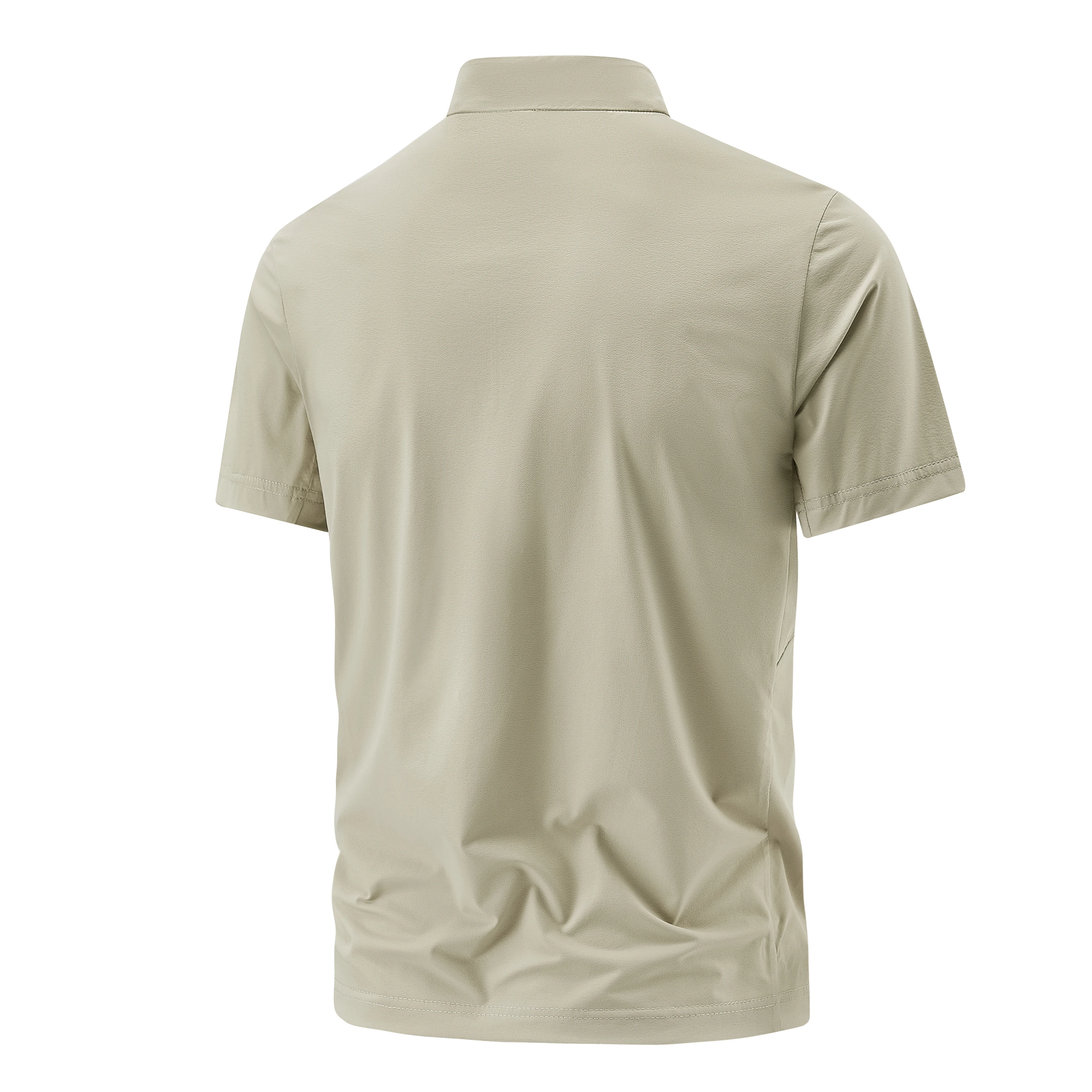 2026 New Summer Men's Running Quick Drying T-shirts Breathable Hiking Fishing Tees Soft Elasticity Outdoor Sports Short Shirt image 2