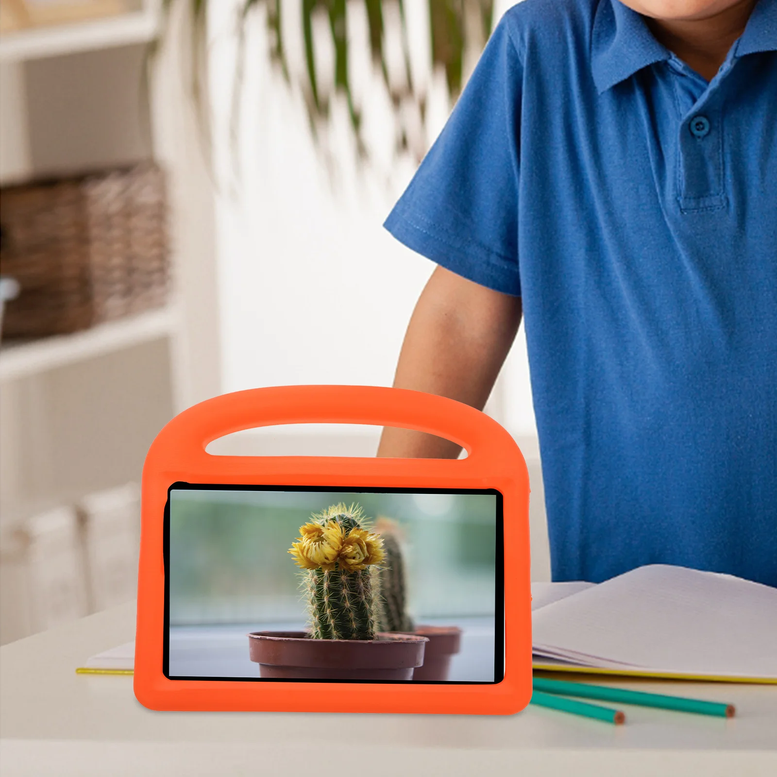 

Tablet Protective Case For 7 Inch Stand Cover Shockproof Eva Kids Case Compatible With 7Th Gen 2017 5Th Gen 2015 Lightweight