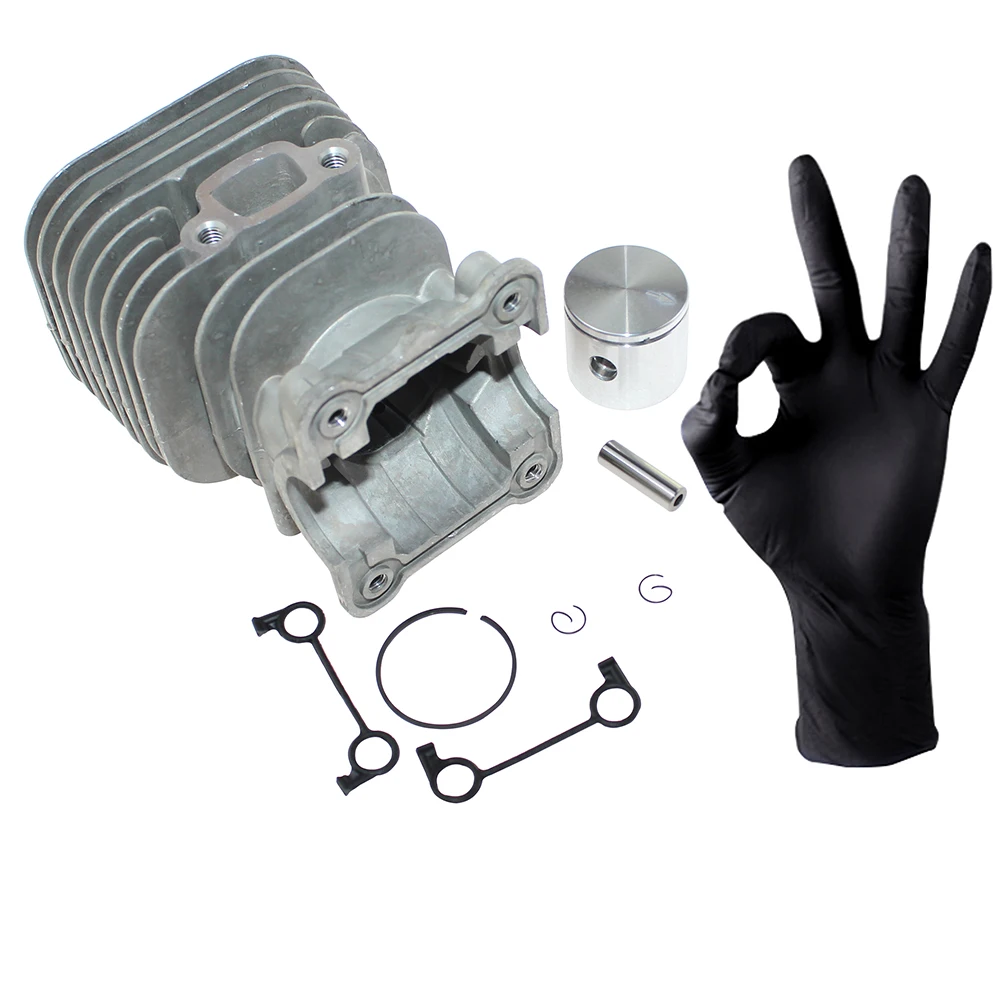 Cylinder Piston Kit For PoulanPro PP28CD PP28LD PP28PDT PP28RJ PR28SD PR28CD PR28PS 585345910