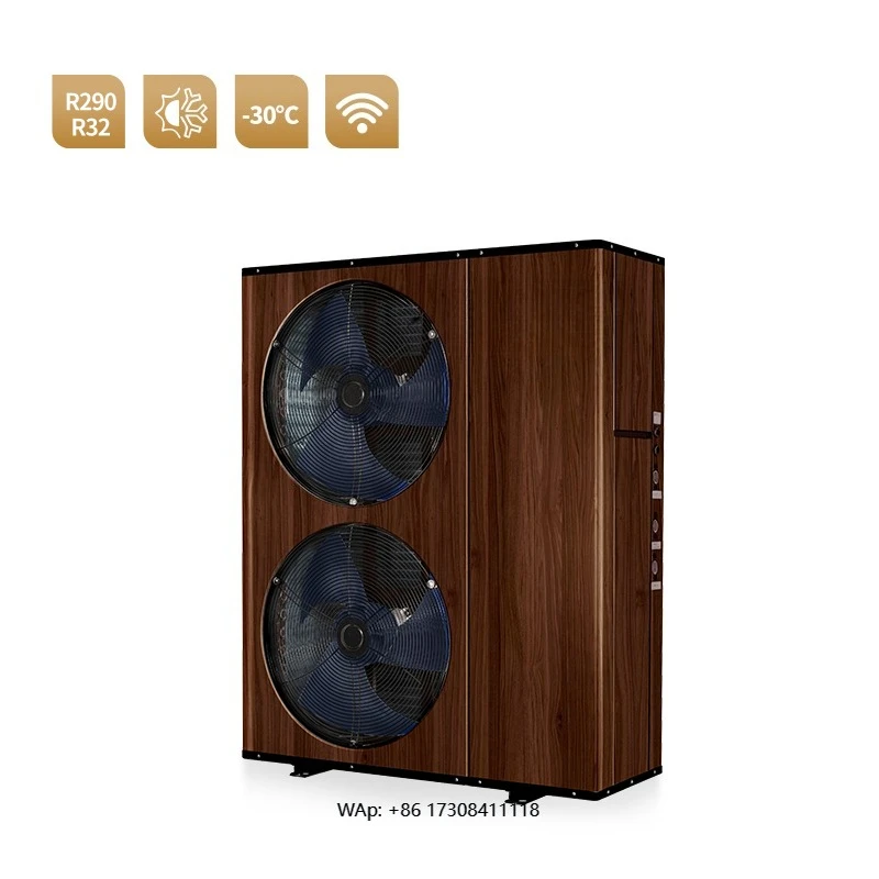 Heat Pump Water Heater with Solar Power Source, High Efficiency R32 R290 DC Inverter