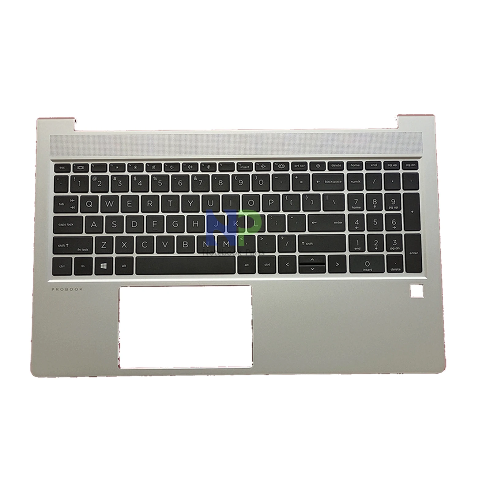 Funda superior Original para HP Probook 450 G8 455 G8 15,6 ", sin retroiluminación reposamanos, teclado de EE. UU., M21740-001 plateado