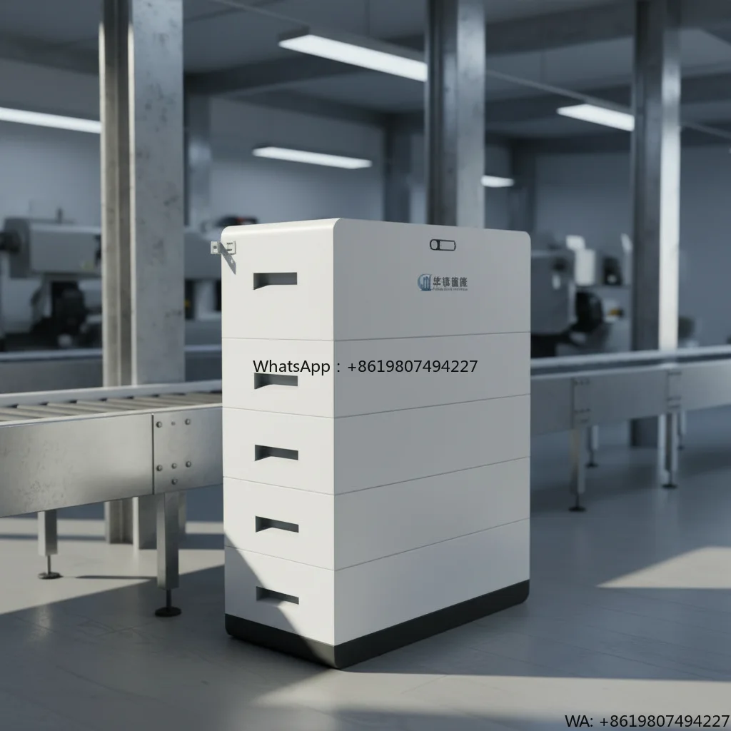 30kWh Stackable Home Energy Storage System LiFePO4 Battery 51.2V 300Ah Hybrid Grid Solar CAN Communication IP54 Protection