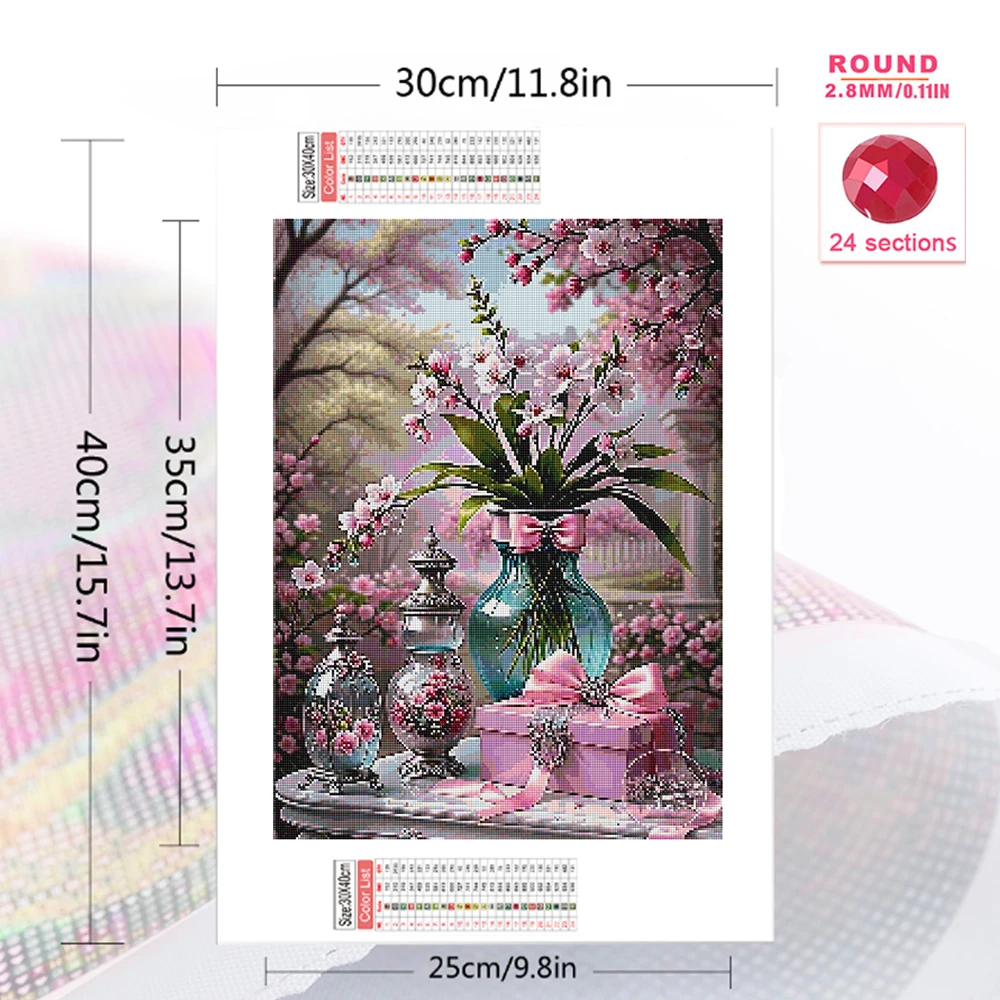 Momoart pintura de diamante fl - Embroidery Flower reseña y precio