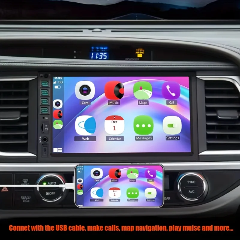 7-Inch Hd Car Stere… - image