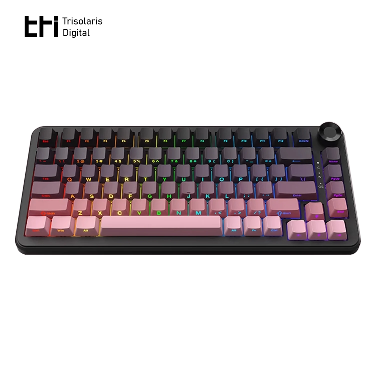 

AJAZZ AK820 MAX Upgraded Gasket-Mounted Wireless Mechanical Keyboard, BT5.0/2.4GHz/USB-C Gaming Keyboard, with 5-Layer Padding