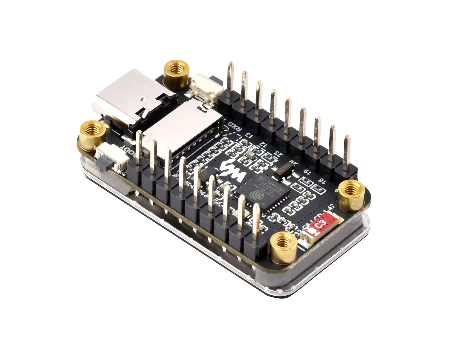 Picture 5: Waveshare ESP32-C6 1.47inch Display Development Board With 172×320, 262K Color Colorful RGB LED, ESP32 With Display