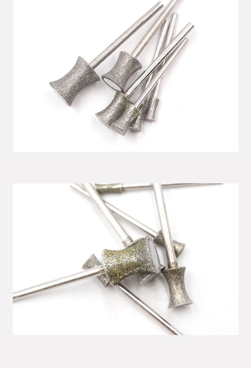 Diamant-Schleifstift 3mm Schaft 80 # Schleifkorn für Hartmetall- und Wolframkarbid-Werkzeugmeißel – Detail 7