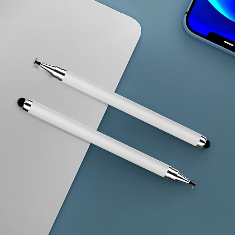 2 In 1 Stylus Pen For Cellphone Tablet Capacitive Touch Pencil For Iphone Samsung Universal Android Phone Drawing Screen Pencil