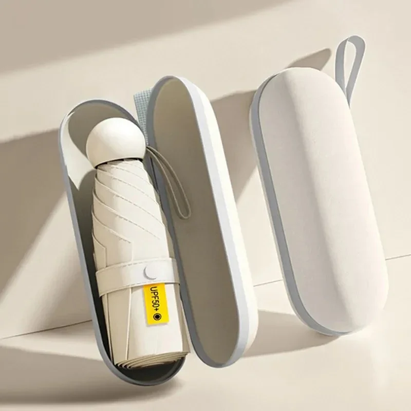 

Xiaomi Youpin 8-ровневый мини-зонт от солнца, портативный карманный капсульный зонт, защита от солнца, складной УФ-зонт с коробкой