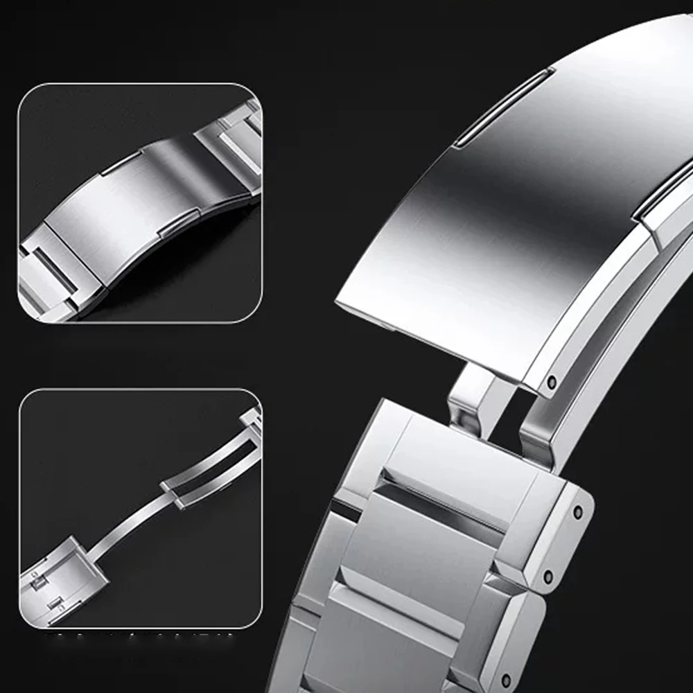 22MM Titanium Strap For HUAWEI WATCH Ultimate 2 Sport Bracelet For Huawei Ultimate Quick Button Disassembly Men's Style Band image 4