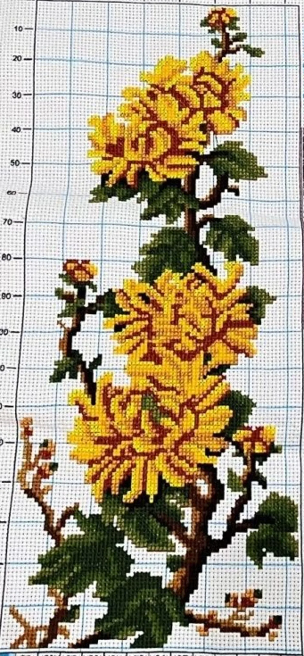 

Pure handmade cross stitch finished plum, orchid, bamboo, chrysanthemum, small size living room, study, Chinese style, 34 * 48