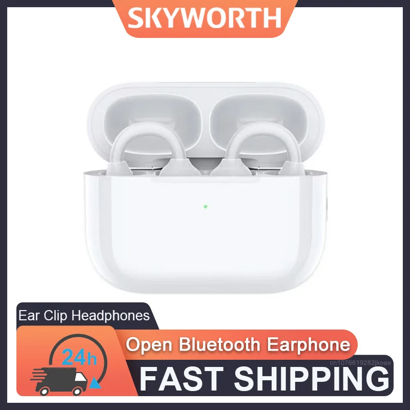 M11 Open Earphones OWS Wireless Bluetooth Headphones ENC Noise Cancelling Headset HiFi Stereo HD Mic Call Music Ear Clip Earbuds