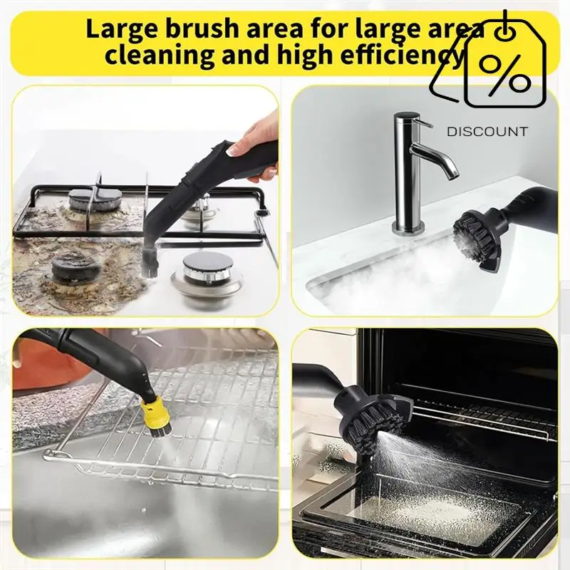 Accessories For Karcher Steam Cleaner SC1 SC2 SC3 SC4 SC5, Hand Nozzle Replacement Parts Set, Extended Nozzle-Y48A