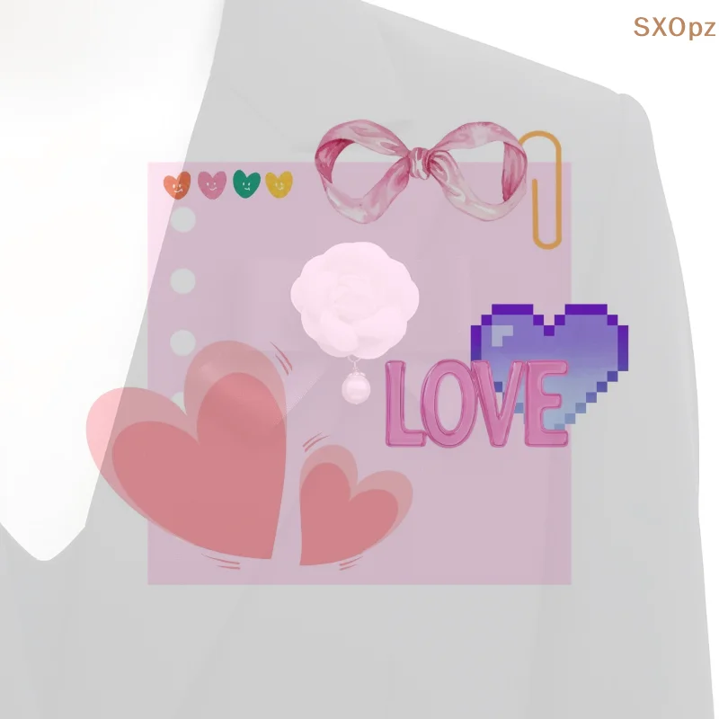 دبوس بروش ربطة عنق سوداء مصنوعة يدويًا؛ تصميم أنيق على شكل زهرة للبدلات النسائية والقمصان البيضاء