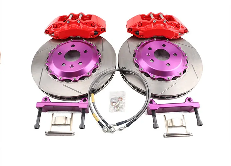 Factory Direct Racing  for AP 9040 6 Pot Big Brake Disc Kit Modified Aluminum Brakes Caliper Disc 355Mm 380Mm