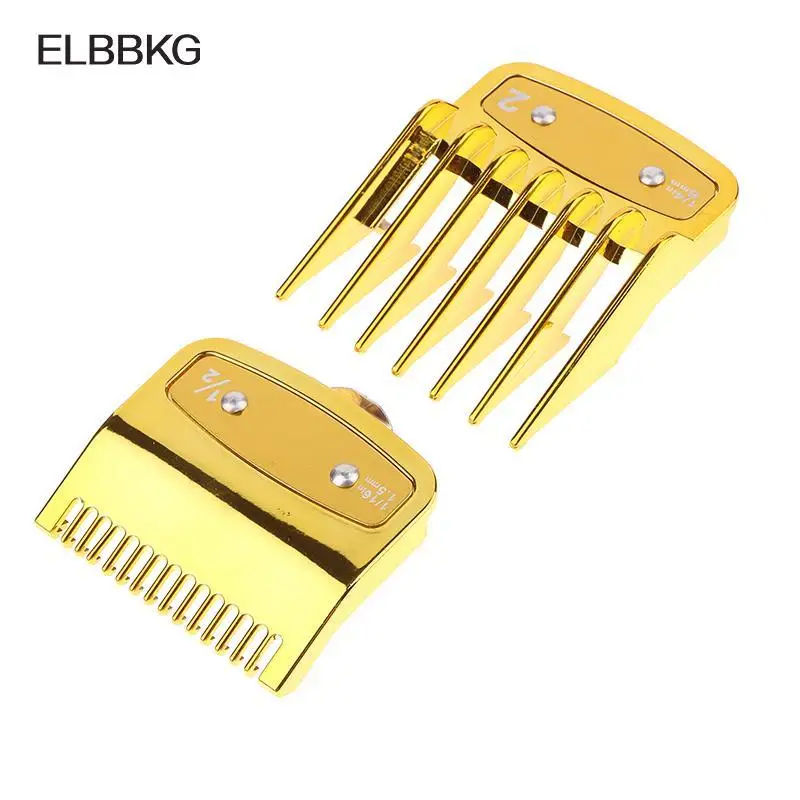 Hair Clipper Guide Comb, Cutting Limit Combs, Standard Guards, Anexar Peças, Acessórios Elétricos Clippers, 2 Pcs, 3 Pcs, 4Pcs