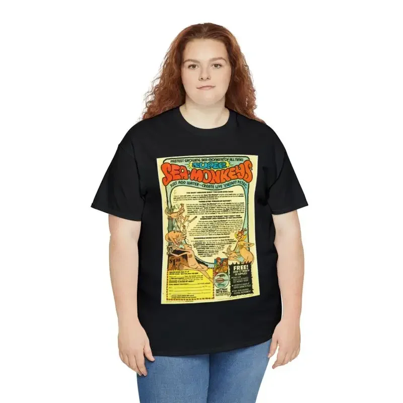 Super Sea Monkeys Comic Book Advertsement Unisex Short Sleeve Tee