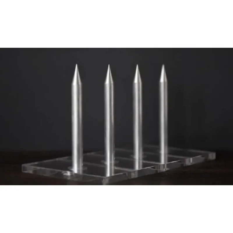 لعبة الأظافر من ديرين براون - 4 مجموعات خدعة سحرية شفافة وأوهام المسرح وحفلات ماجيا ودعائم عرض ممتعة