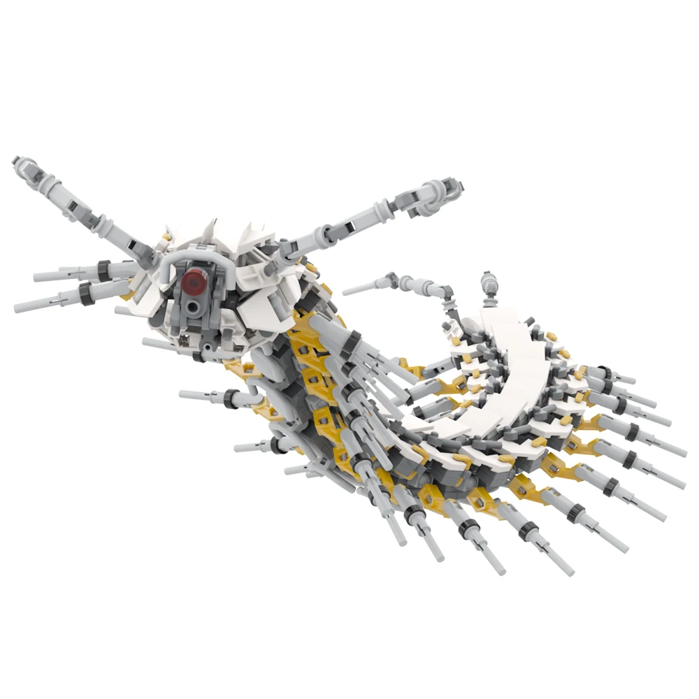 Décennie s de construction à assembler en métal pour enfants, Mecha Centipede, jouet mécanique volant, brique d'insecte bricolage, cadeau d'anniversaire