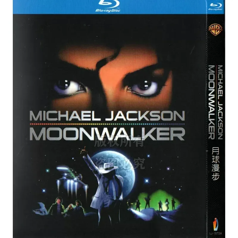 Michael jackson music documentary, moonwalk 1080p high definition bd blu-ray 1 disc