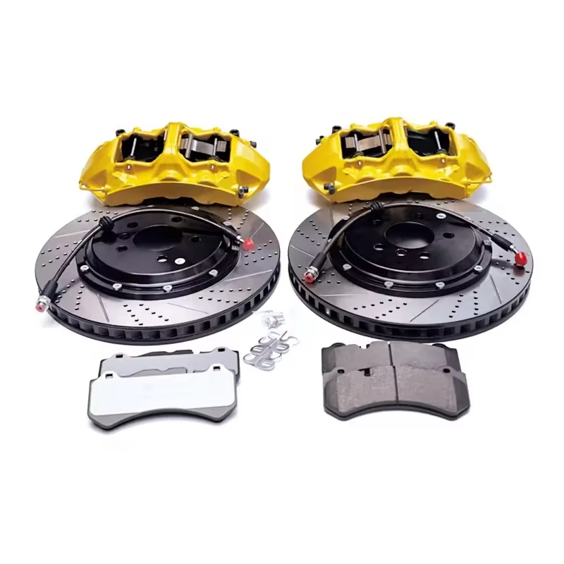 Sport Forged GT6 Big Brake Kit Fit for 7 Series E38 R18 R19 CNC 6 Pot Calipers Drilled Slotted Custom Color Factory Outlet
