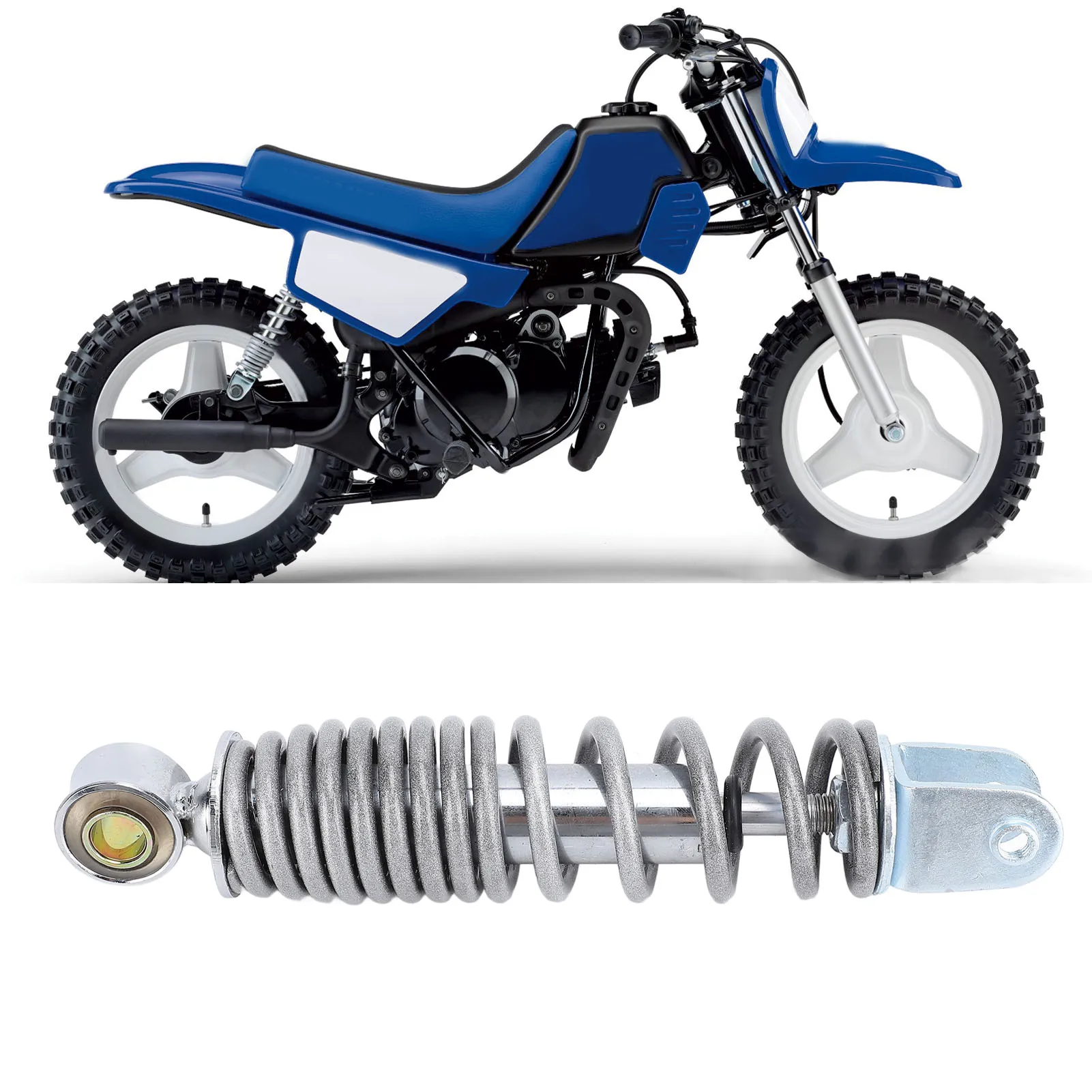 ممتص صدمات الهواء الخلفي للدراجات النارية يقلل من الاهتزاز دراجة نارية تعليق خلفي ممتص الصدمات 200 مللي متر لـ PW50 PW 50 PIT Bike #4