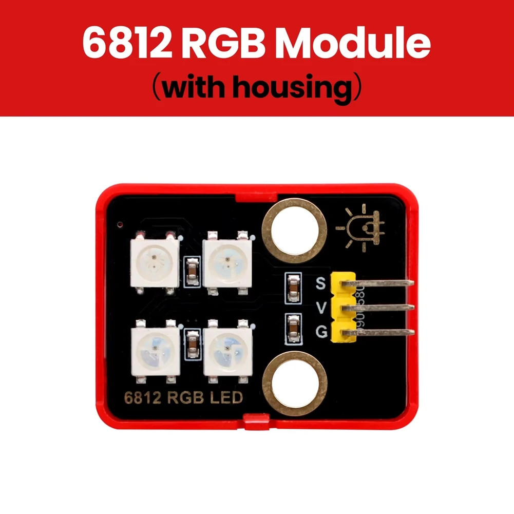6812 RGB Module for Compatible with Diy Electronic Building Blocks