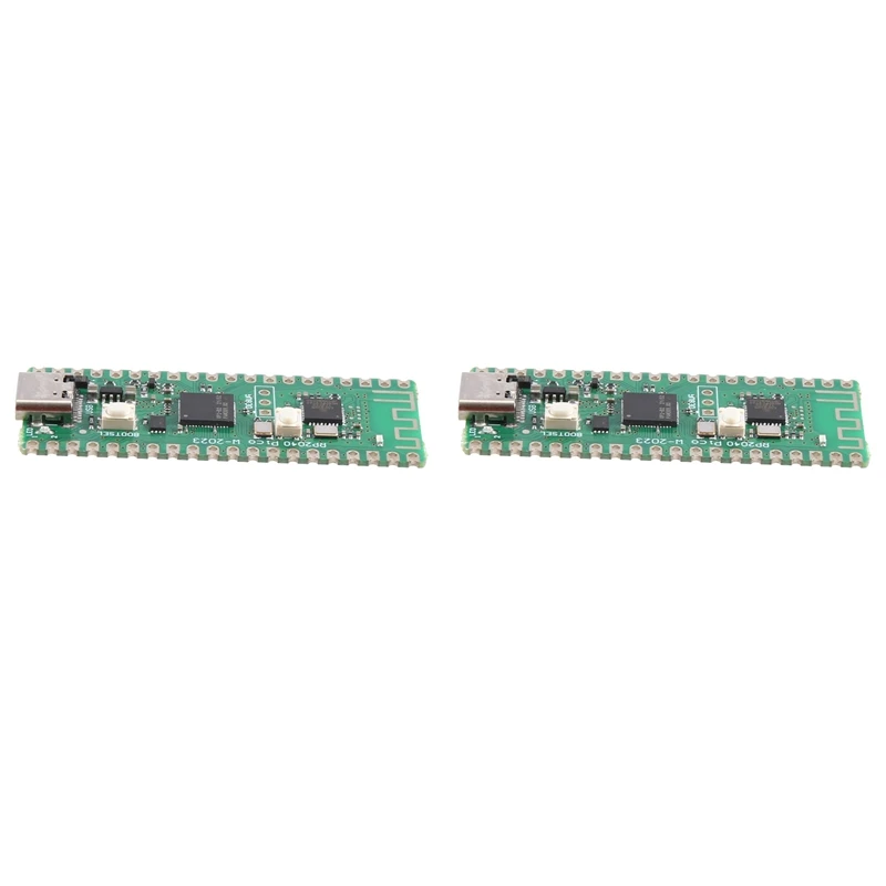 DT98 2X RP2040 for Raspberry for Pi Pico W Board with 2.4G WiFi Mini Dual-Core 264KB Microcomputers Cortex-M0 Processor