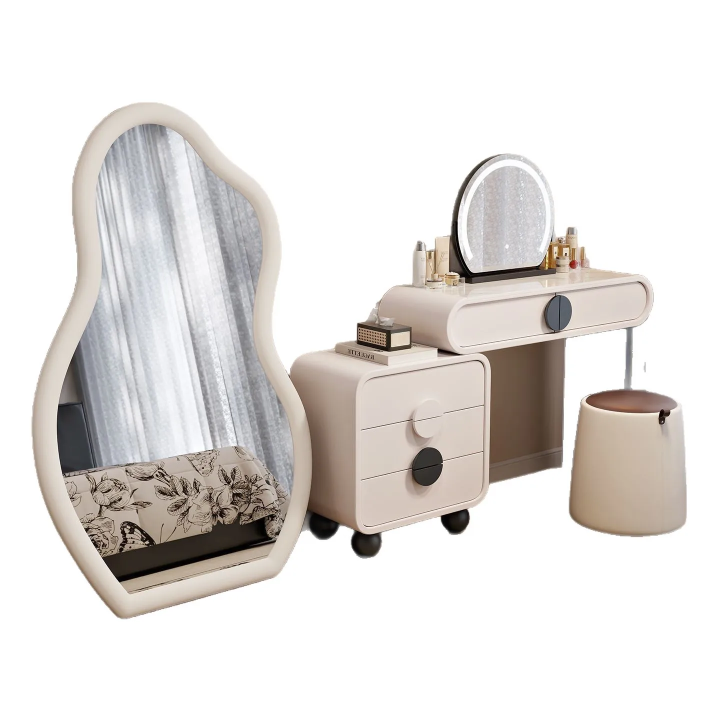 

Full-body floor mirror, home bedroom full-length mirror, wall-mounted