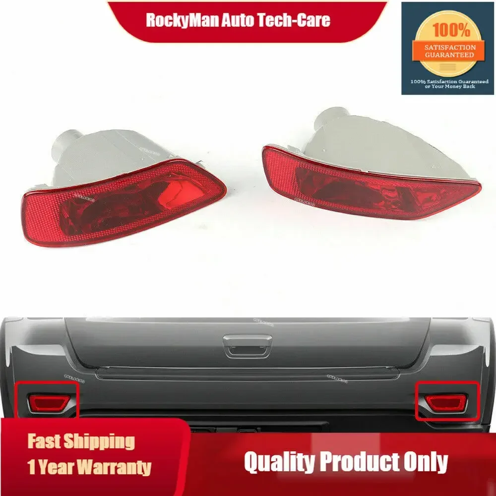 Fit for Jeep Compass Grand Cherokee 2011-2017 Pair Fog Light Lamp Reflector Rear LH RH  57010716AC 57010717AA