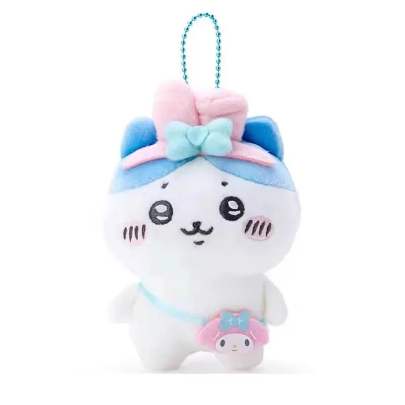 Chiikawa Hachiware Usagi Plush Toys, Plushie Chaveiro, boneca recheada, presente para crianças