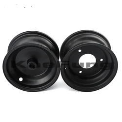 front and rear rims 6 inch Iron wheel hub for 110cc 125cc ATV Karting go kart lawn mower 145 / 70-6 13x5.00-6 13x6.50-6 tires