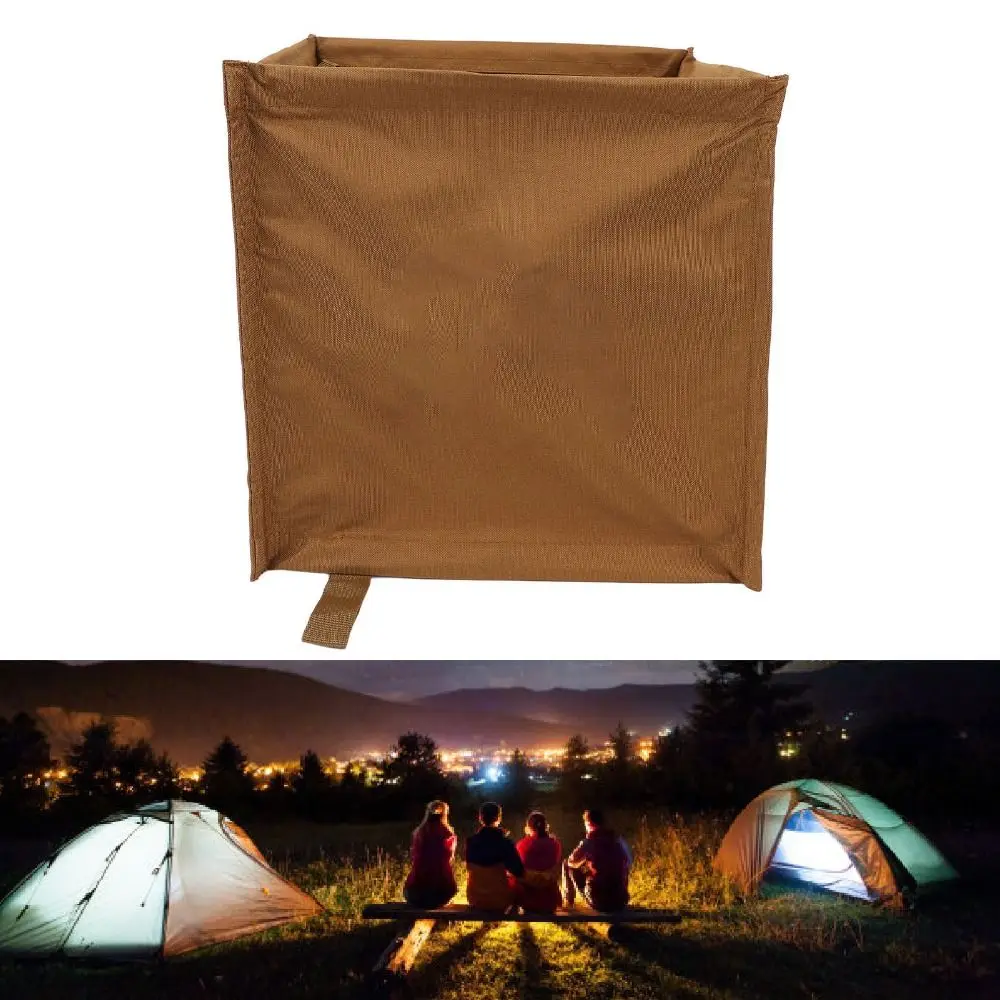 دائم 33L سلة المهملات القابلة للطي أكسفورد القماش سعة كبيرة في الهواء الطلق صندوق القمامة طوي المحمولة سلة المهملات نزهة لوازم #5