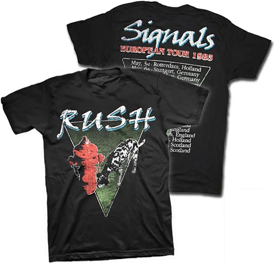 Rush Signals European Tour 1983 T-Shirt