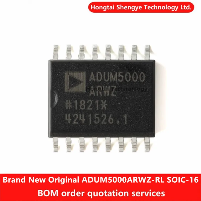 New Original ADUM5000ARWZ-RL SOP-16 2.5KV Isolated DC/DC Converter Chip