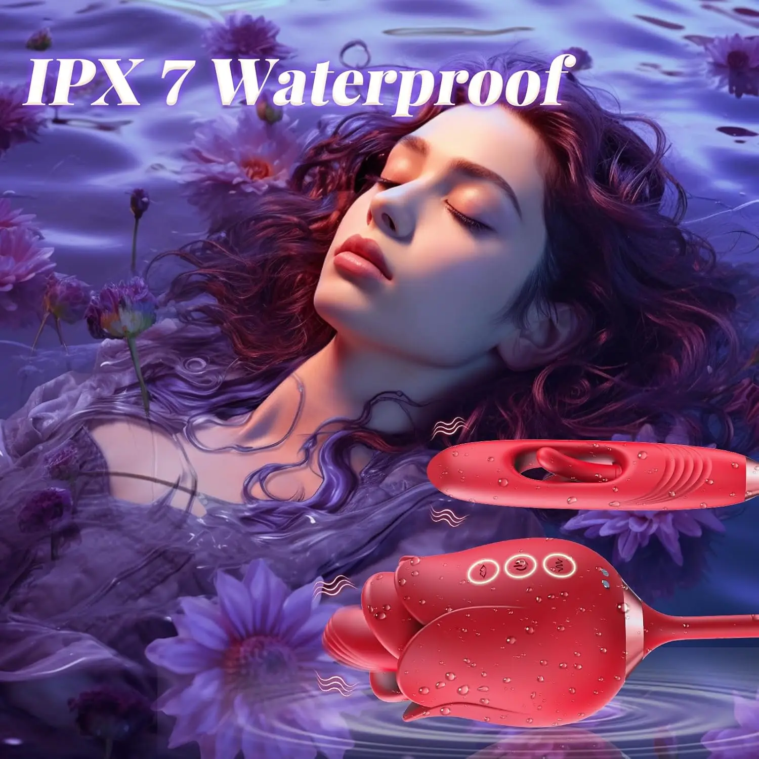 4IN1 الهزاز للنساء G بقعة هزاز ارتفع الجنس لعب ترفرف الكبار لعبة الجنس البظر محفز الحلمة VibraterToys للزوجين