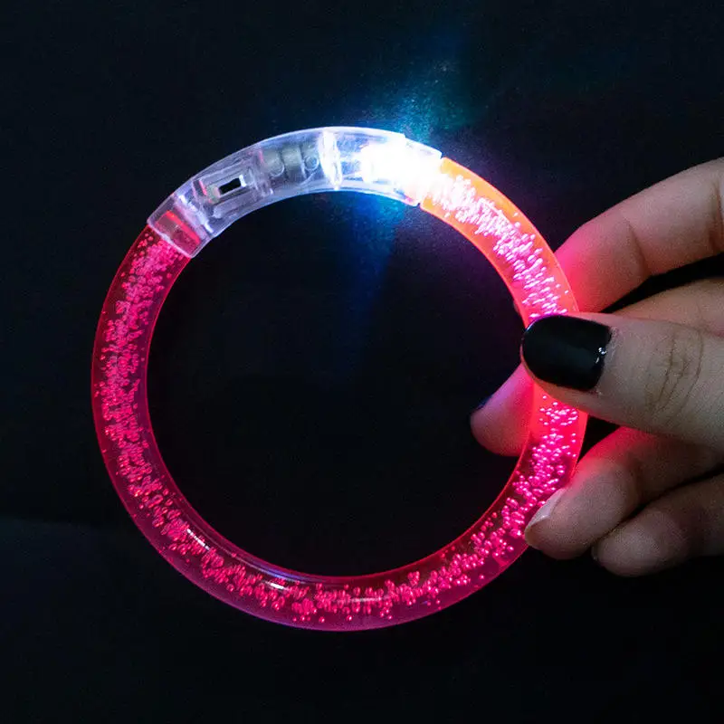 New Party Fluorescence Light Glow Sticks Bracelets Kids Adult Glow Stick Bracelet LED Flashing Wristband Glowing In The Dark Toy