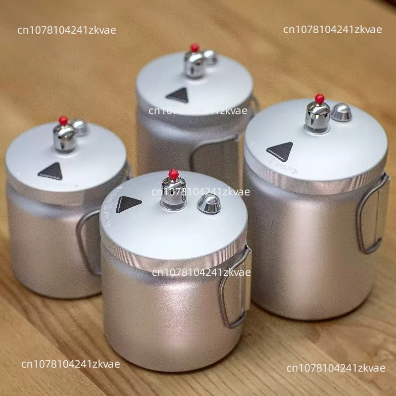 Mini Pressure Cooker Hard Anodized Aluminum Alloy Portable Cookware For Camping Hiking Picnic Travel Cooking Pot