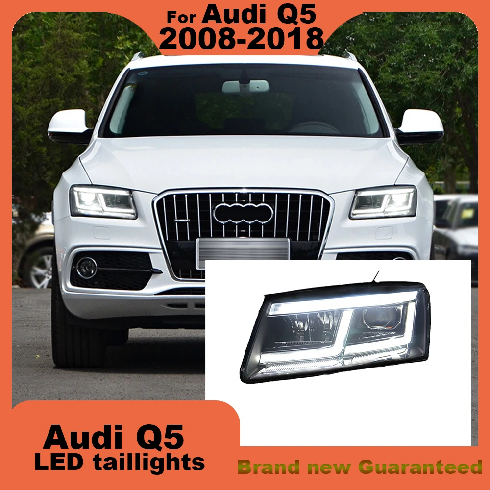 For Audi Q5 Matrix Headlights 2008-2018 upgrade Brand new LED headlamp High beam light Assembly Auto Accessories Plug and play