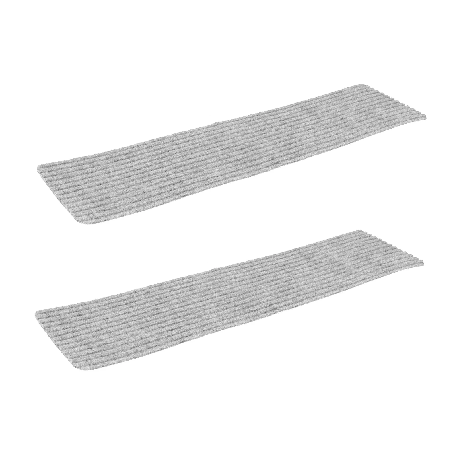 Tapis de marche d'escalier antidérapant, 2 pièces, tapis de sécurité auto-adhésif pour animaux de compagnie, intérieur et extérieur, lavable