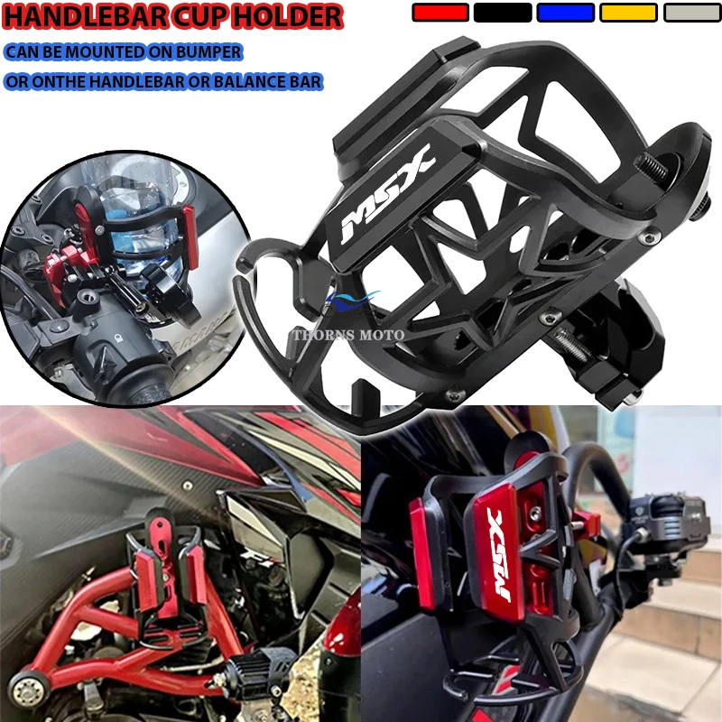 

New For Honda Grom Msx125 Msx 125 2013-2024 2023 2022 MSX 125 Motorcycle Accessories Beverage Water Bottle Drink Cup Holder