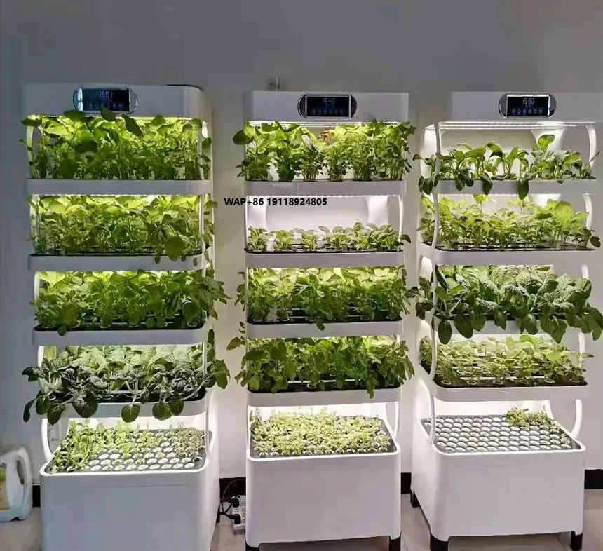Intelligent Hydroponic Growing System Home Use Controllable Hydroponic Grow Equipment Home Smart Farm