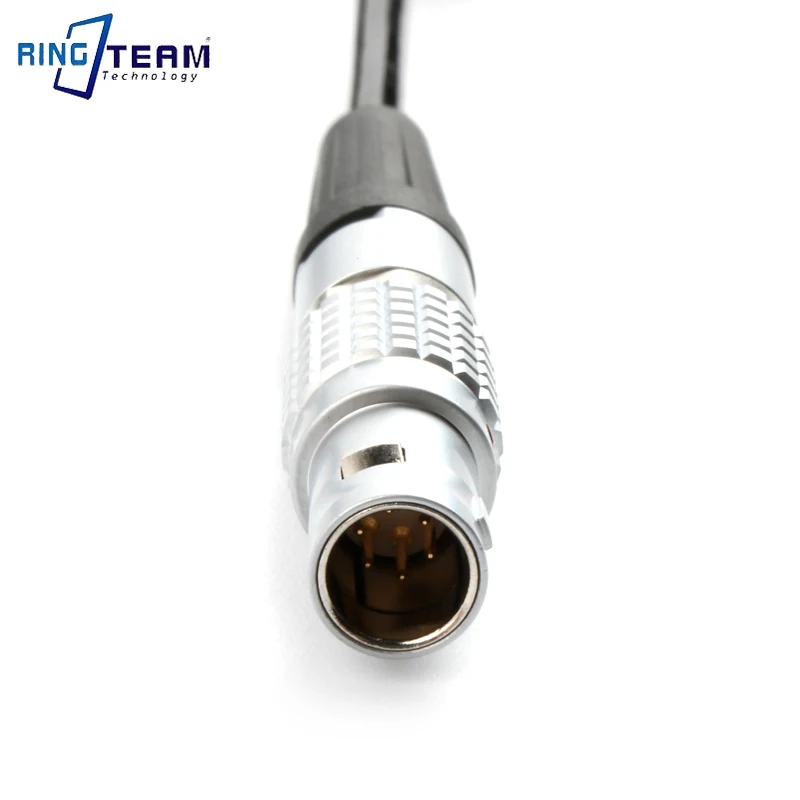 Coiled Cable DC 5525 5.5*2.5mm Male to 6-Pin for DJI Focus Power Cord for DJI Focus Wireless Follow Focus Motor