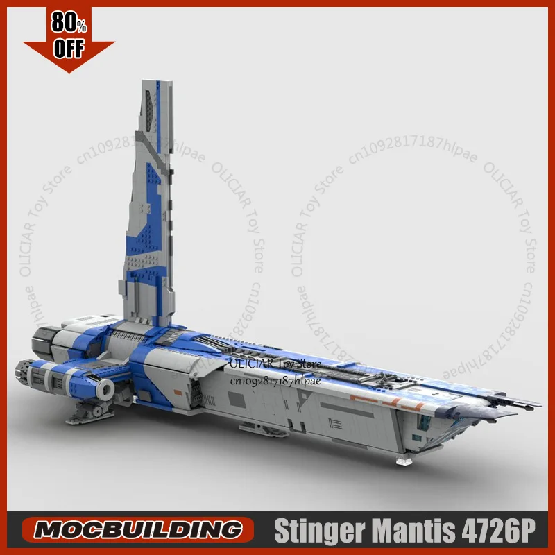 

UCS знаменитый звездный боевой фильм MOC строительные блоки Stinger Mantis космический истребитель модель DIY креативная коллекция игрушки Рождественский подарок