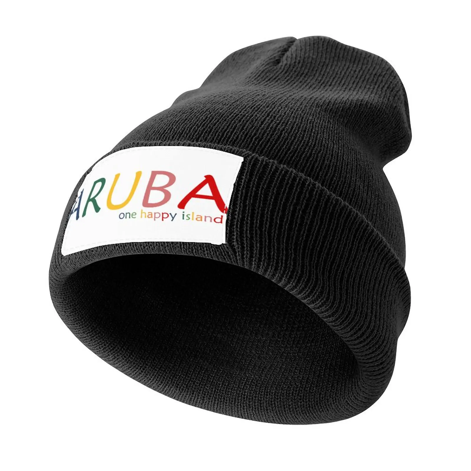 Aruba One Happy Island Knitted Cap Ball Cap Hat Beach Rugby Girl Men's