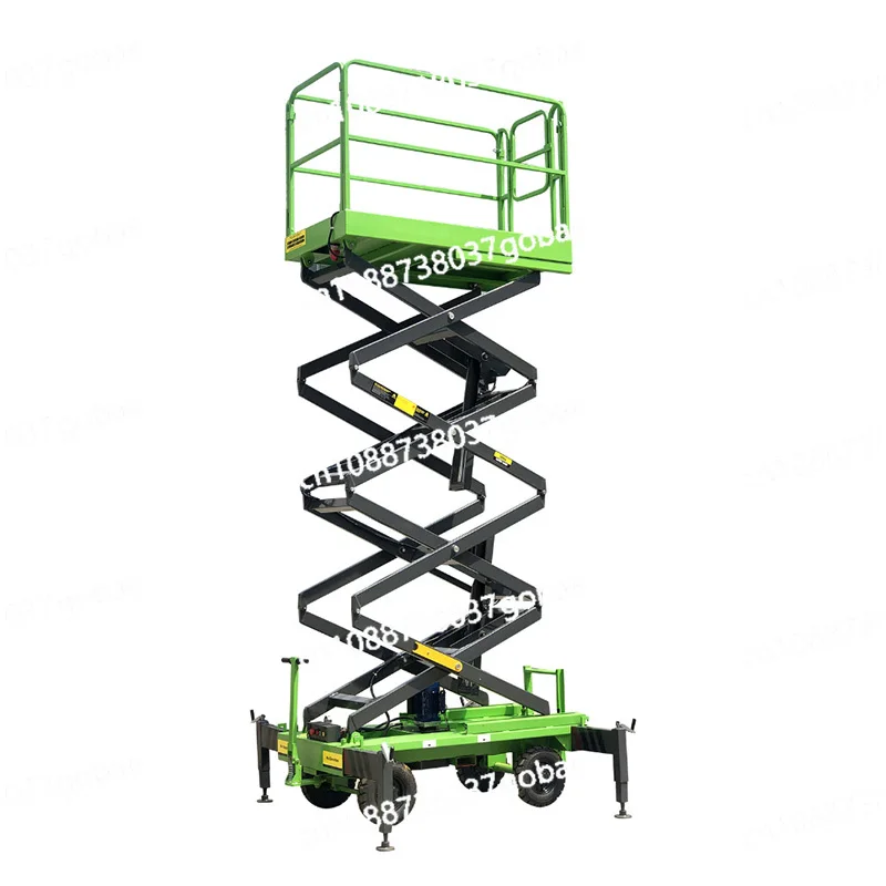 Heavy duty ladder lift Scissor lift Mobile electric work platform